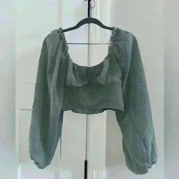 Long Sleeve Shein Blouse - Picture 1 of 3